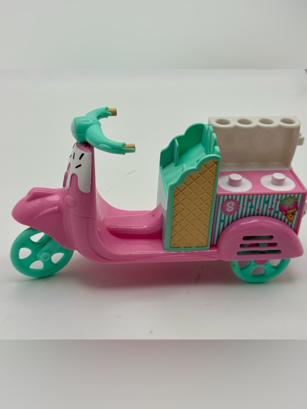 Pink Elephant Ride-On Play Toy with Mint Seat